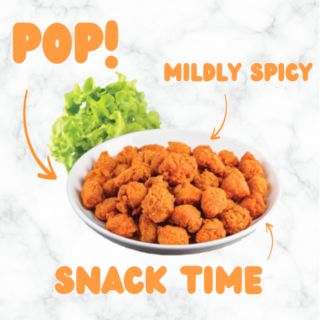 Spicy Popcorn Chicken